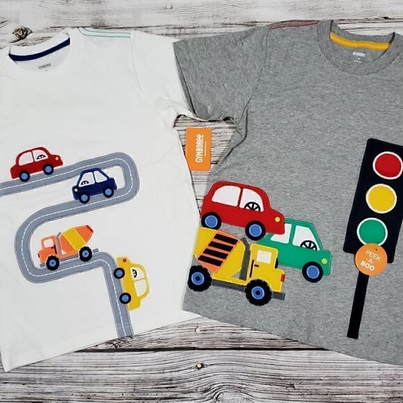Gymboree T-Shirts Bundle of Two Travel Adventures Collection - Picture 10 of 10